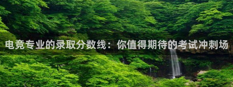 雷火电竞风控：电竞专业的录取分数线：你值得期待的考试冲刺场